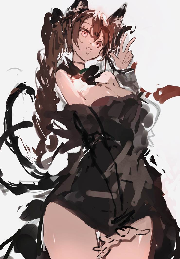 还是手绘的线条感强呢_P站画师ぽ_ID70169966