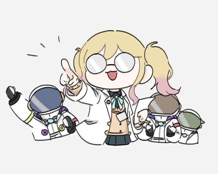 你看她们多呆萌啊_P站画师せんがぁん_ID14192806