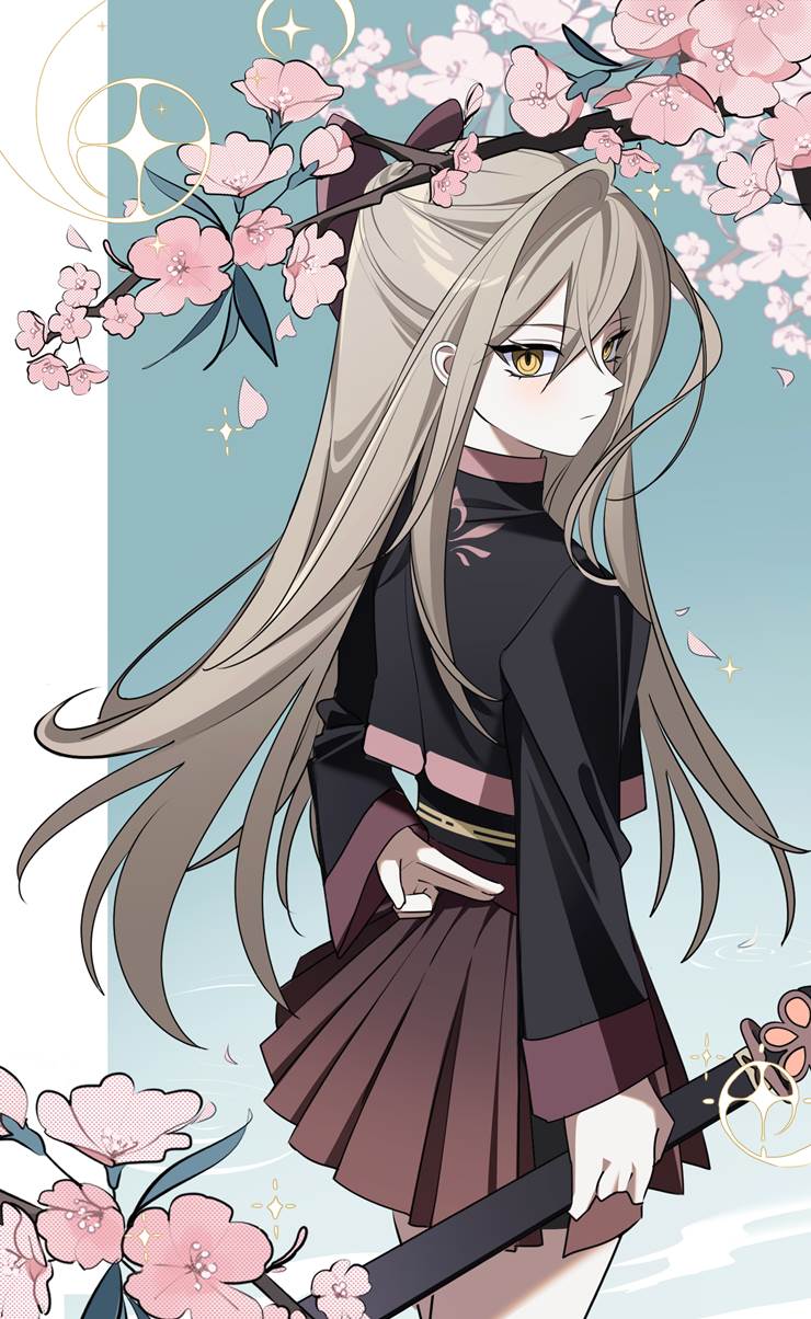 女孩子, 樱, spring