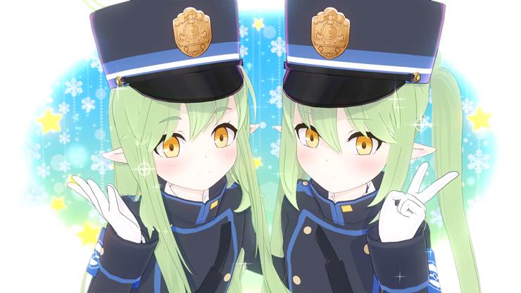 character release (Koikatsu), Koikatsu!, Blue Archive, Highlander Railroad School, loli