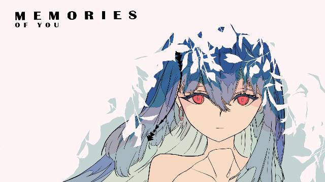 一张静谧,唯美,明日方舟,同人二创,斯卡蒂绘画图片