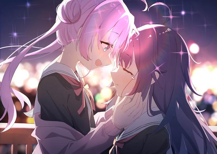 小女孩,星灵感应,百合图片