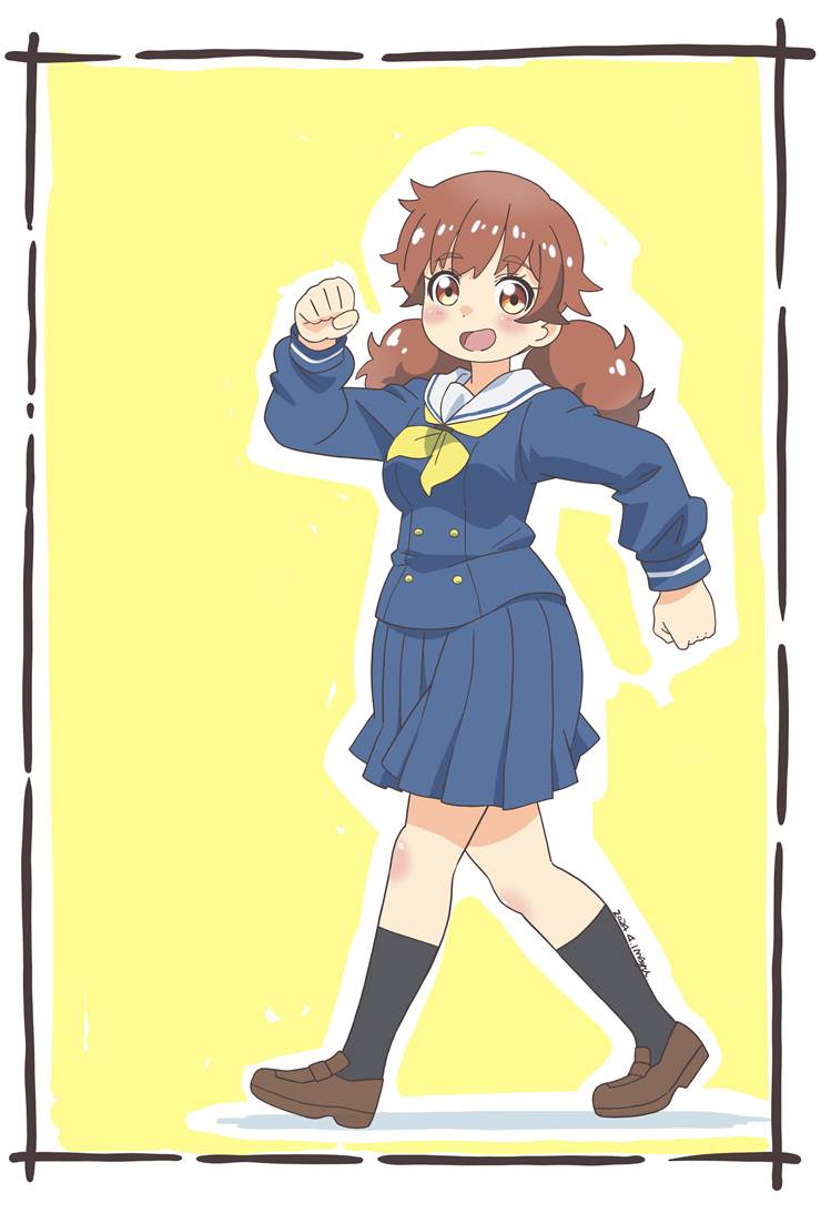 公路少女列车要素齐全，《末日列车去哪里》pixiv同人美图