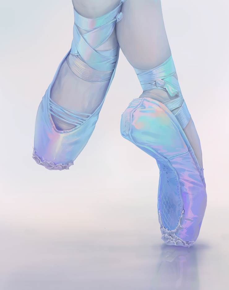 好漂亮的芭蕾舞者绘画哦_P站画师BANGSOM作品集精选_ID7985884