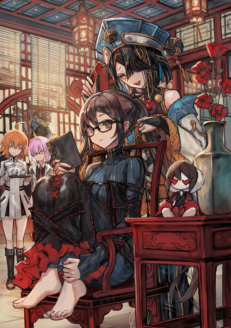 Fate/Grand Order illustration contest 5, 虞美人（Fate）, 徐福（Fate）, 玛修·基列莱特, 咕哒子, 项羽(Fate), Ritsuka Fujimaru, Fate/GO1000users加入书籤