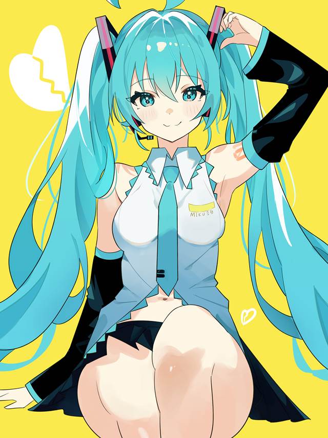 hatsune miku, vocaloid, armpits, Vocaloid 500+ Bookmarks