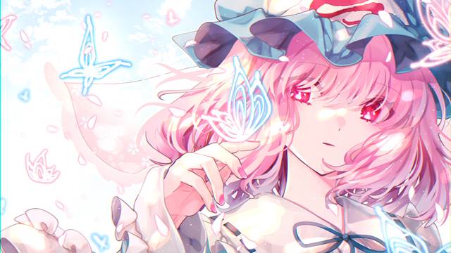 东方Project,西行寺幽幽子图片