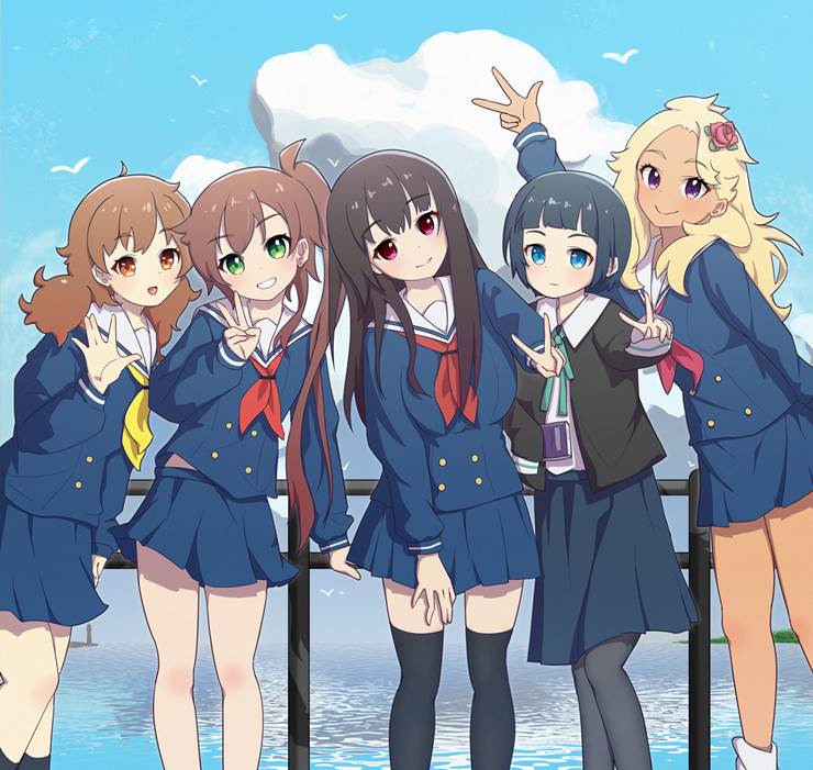 公路少女列车要素齐全，《末日列车去哪里》pixiv同人美图