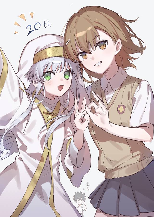 一张魔法的禁书目录,茵蒂克斯,御坂美琴,茵蒂克丝绘画图片