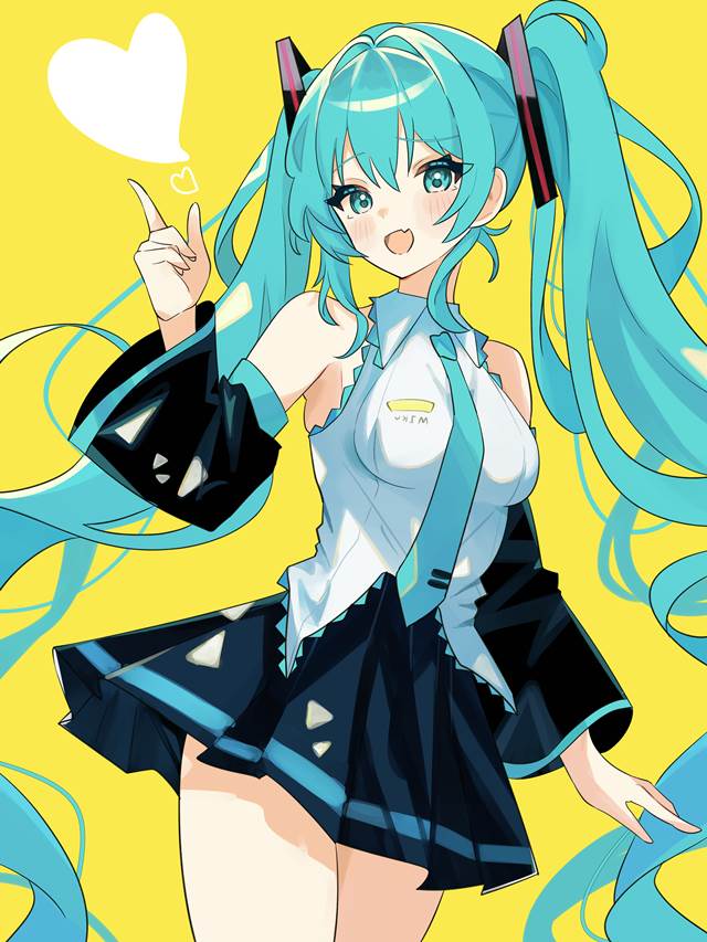 初音未来, 女孩子, vocaloid, VOCALOID 500收藏