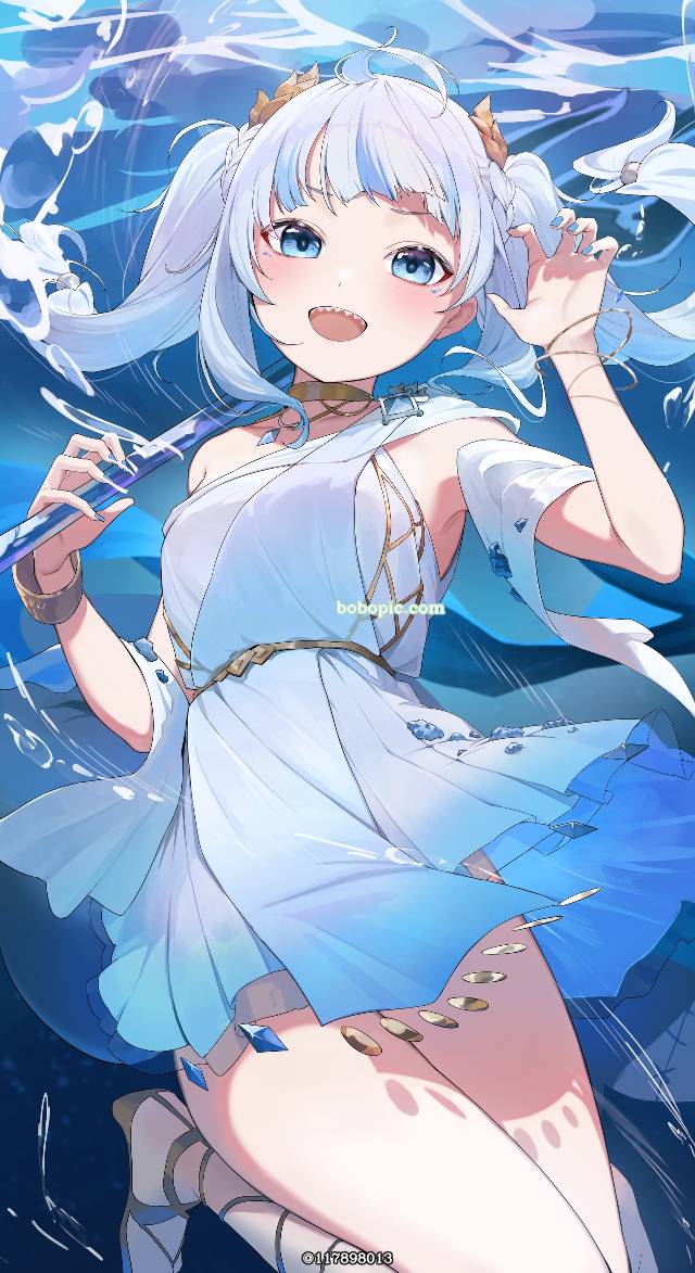 一张Hololive,华生·阿米莉亚,阿米莉亚·华生,小鸟游琪亚拉,森美声,噶呜·古拉,一伊那尓栖,一伊那尔栖绘画图片