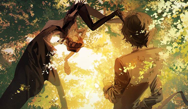 太宰治（文豪野犬）, Chuya Nakahara (Bungo Stray Dogs), 太中/双黑, Bungo Stray Dogs BL fanwork