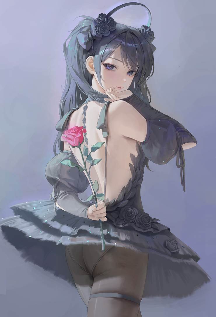 好漂亮的芭蕾舞者绘画哦_P站画师BANGSOM作品集精选_ID7985884