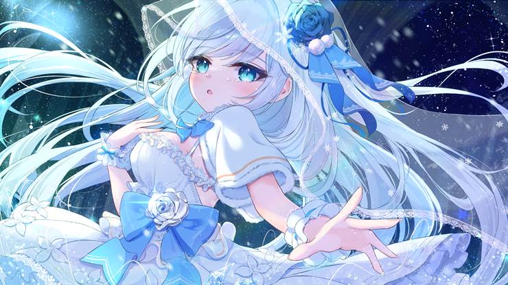 原创, 女孩子, 银发, 侧乳, 原创1000users加入书籤