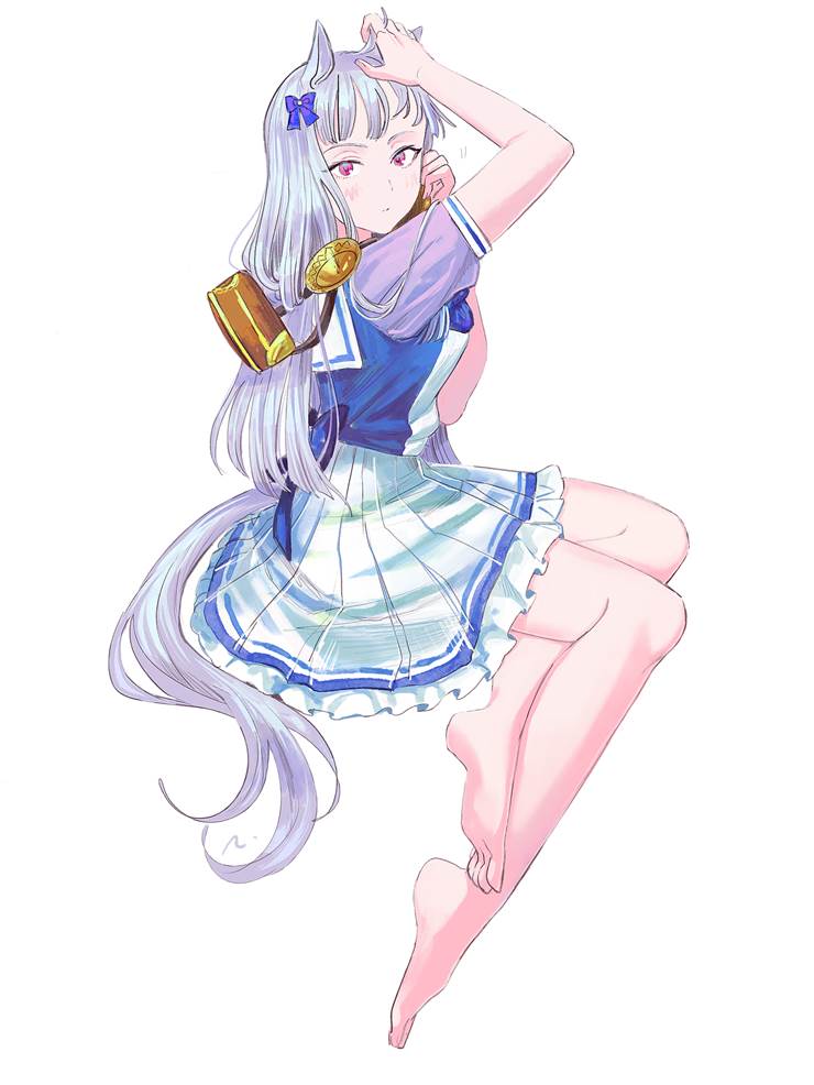 Gold Ship (UMPD), 赛马娘Pretty Derby, 散发黄金船, bare feet