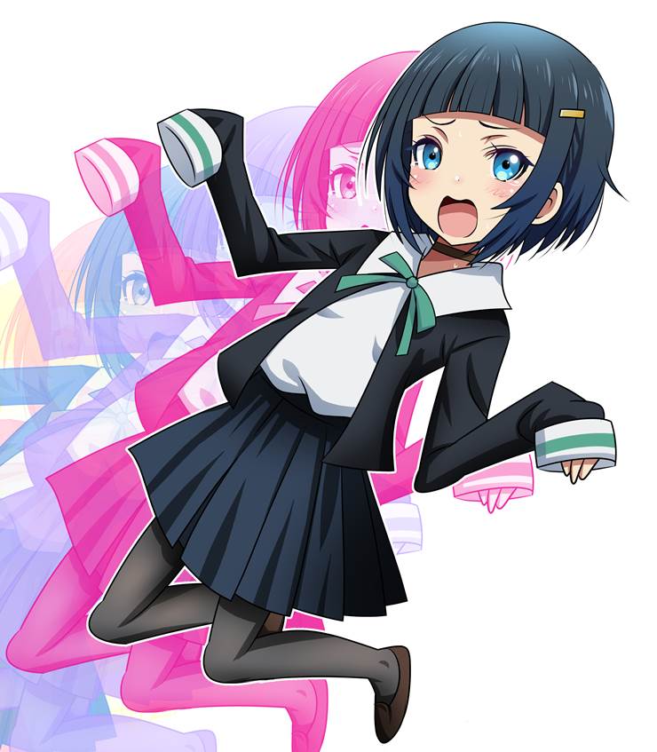 公路少女列车要素齐全，《末日列车去哪里》pixiv同人美图