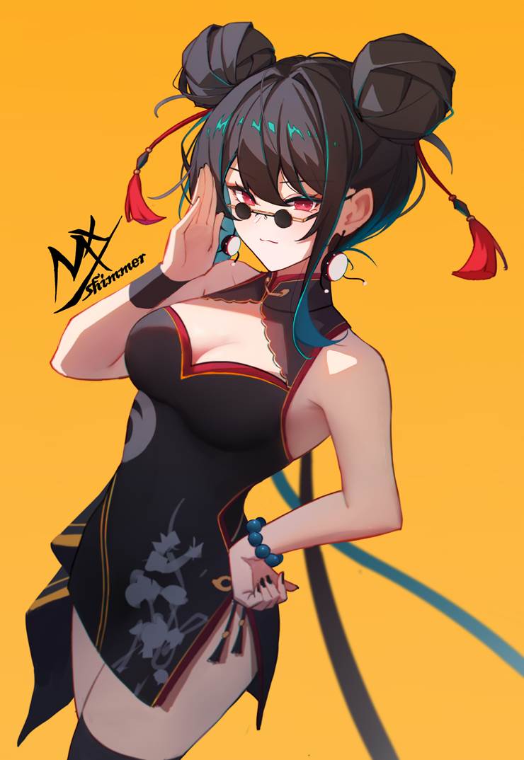 original works, 女孩子, cheongsam