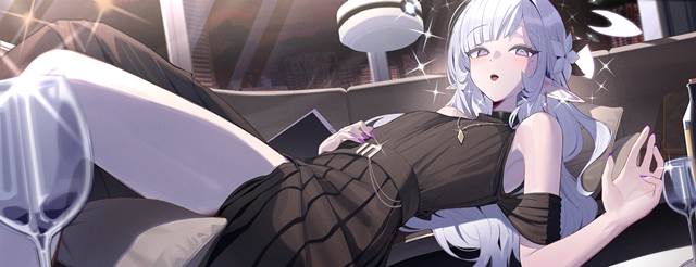 Blue Archive, Himari Akeboshi, elf ears, casual clothes, Blue Archive 5000+ bookmarks, nail polish
