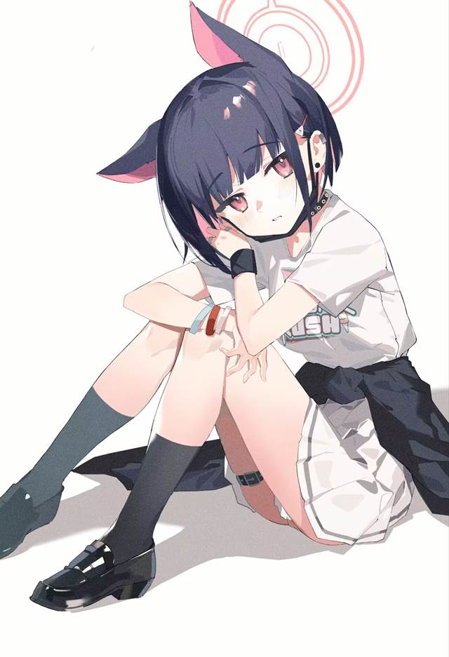 碧蓝档案, 杏山和纱, Kyouyama Kazusa (Band), black socks, Blue Archive 1000+ users