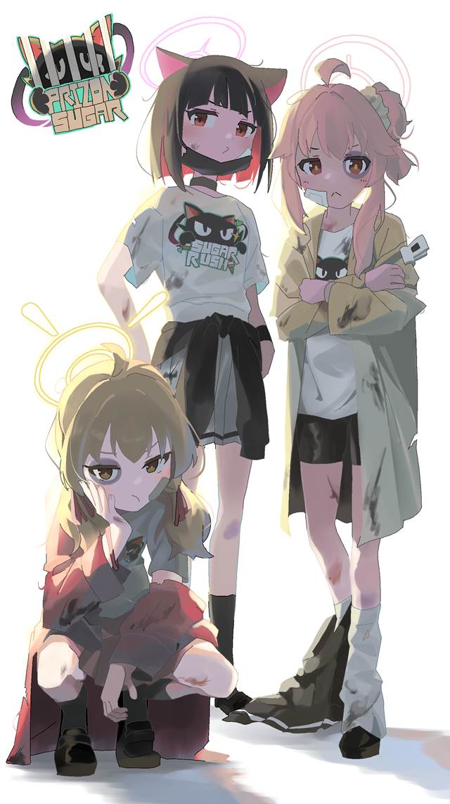 你喜欢这些蔚蓝档案女孩吗_P站画师ふゆぼね_ID6447361