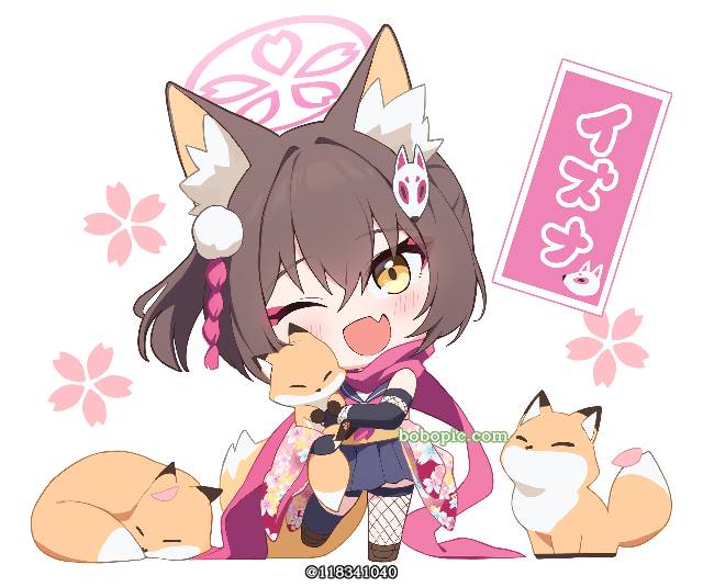 SD,久田泉奈,兽耳,蔚蓝档案图片