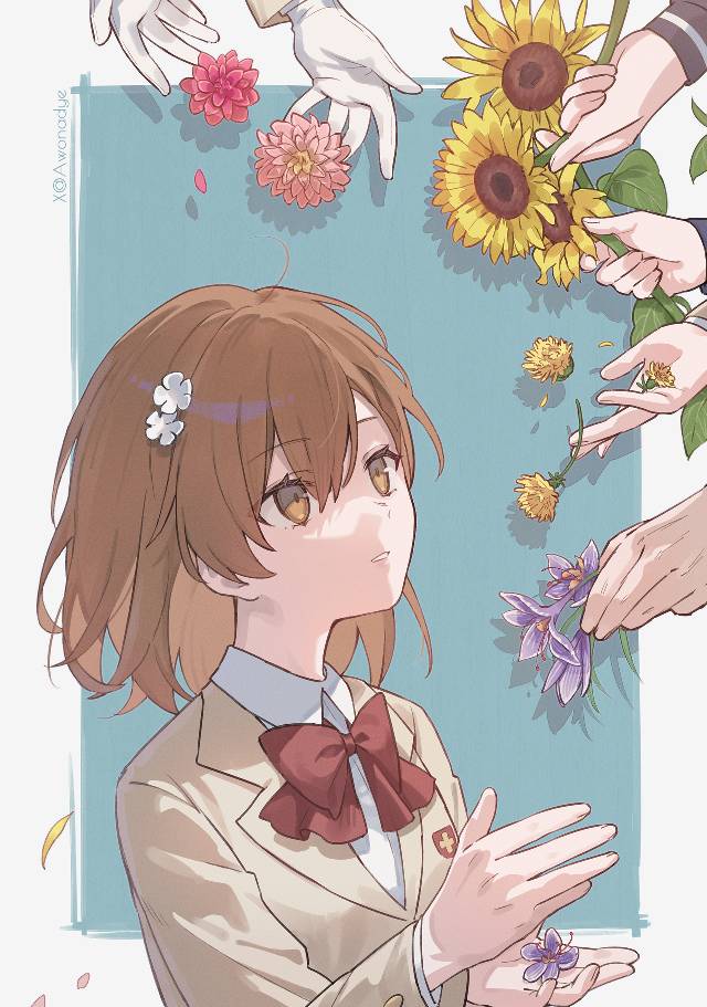 一张御坂美琴生诞祭,魔法的禁书目录,某科学的超电磁炮,御坂美琴,科学超电磁炮绘画图片