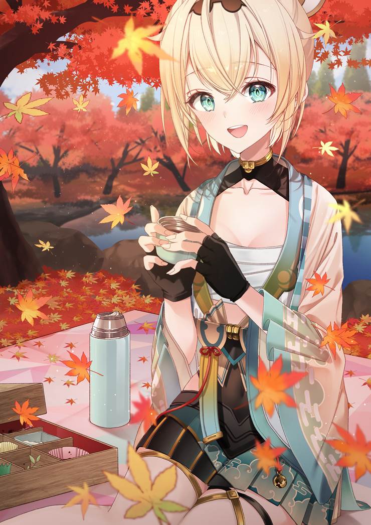 还敢说她们不可爱吗_P站画师紡木ヨビト作品集精选_ID890709