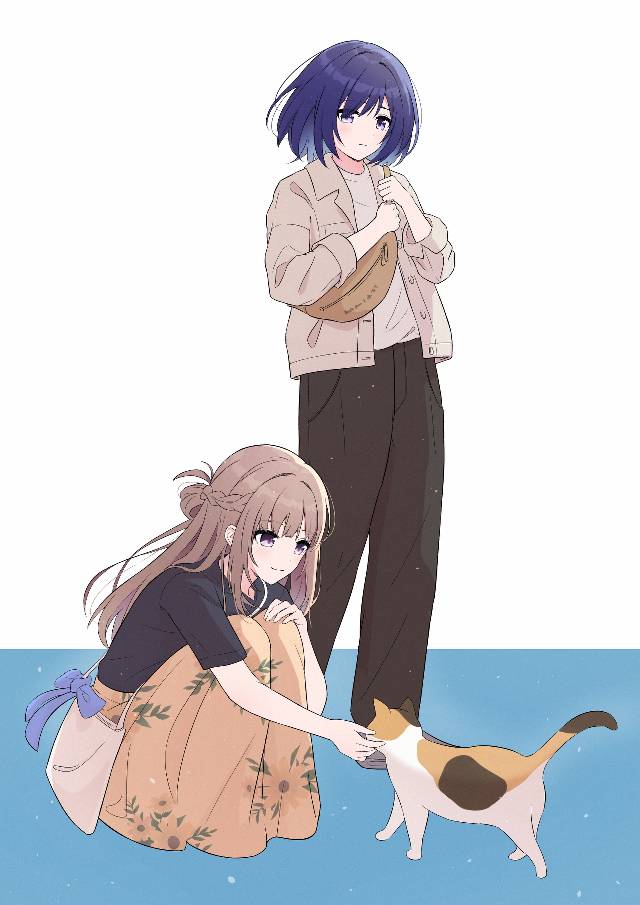 一张宫城志绪理,百合,仙台叶月,一周一次买下同班同学的那些事绘画图片