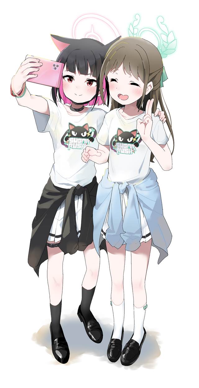 你喜欢这些蔚蓝档案女孩吗_P站画师ふゆぼね_ID6447361