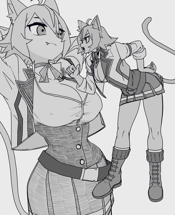 Mushoku Tensei, Lineana Dedoldia, 女孩子, 兽耳, 欧派