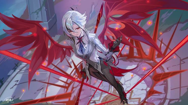 Genshin Impact, older girl, Arlecchino, 阿蕾奇诺 (原神), 原神1000收藏