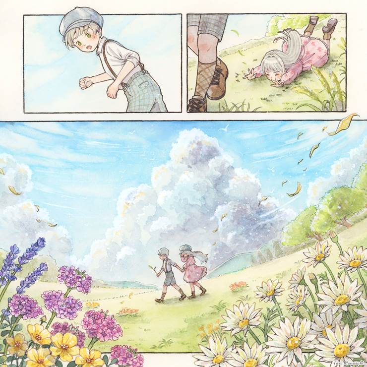 童话风水彩画手绘达人_P站画师はなさきたる作品集精选_ID2192852