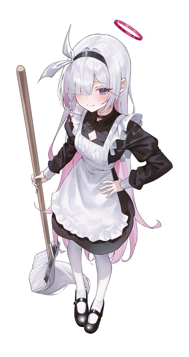 好家伙是日系和风女仆少女壁纸美图