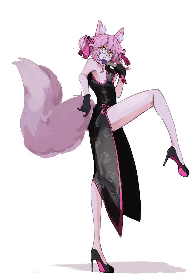 Koyanskaya, 妲己（Fate）, 旗袍, 高跟鞋, 大腿, Slit (clothes), Fate/GO100users加入书籤