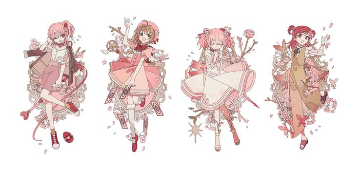 魔卡少女樱, Shugo Chara!, madoka magica, Yes! PreCure 5, 魔法少女小圆, 木之本樱, magical girl, crossover 1000+ bookmarks, Nozomi Yumehara