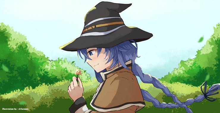 洛琪希·米格路迪亚, Mushoku Tensei, 洛琪希, 女孩子, 插画