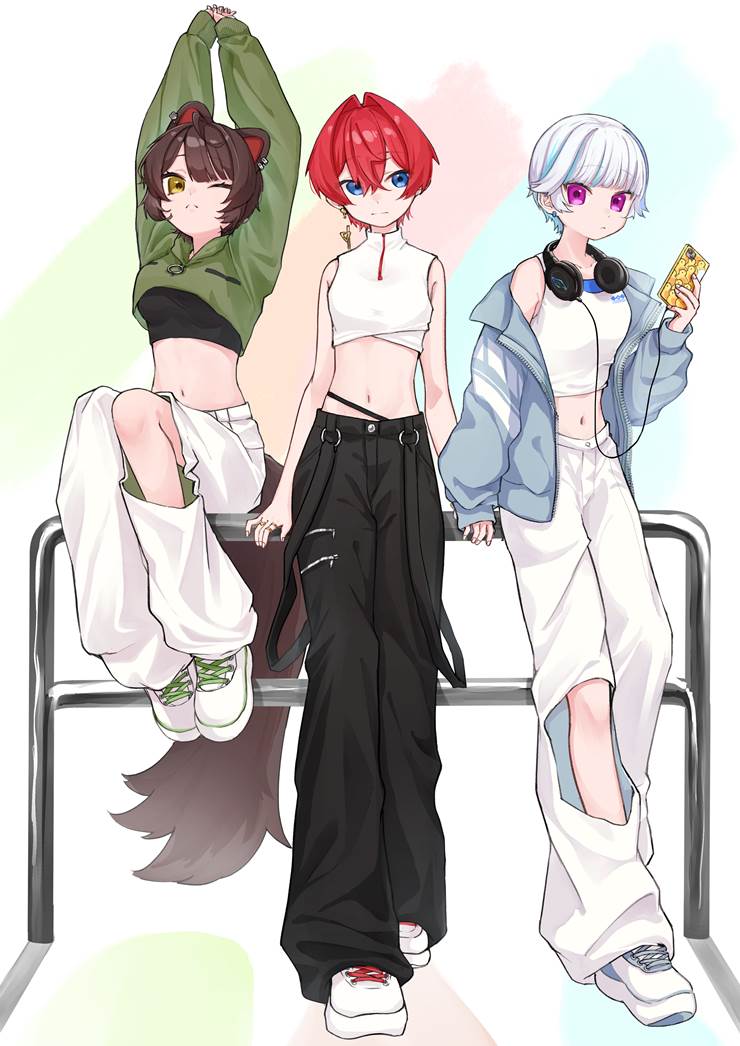 彩虹社, Helesta fanart, 莉泽·赫露艾斯塔, 安洁·卡特莉娜, Inui fanart, 戌亥床, Virtual Youtuber 100+ bookmarks