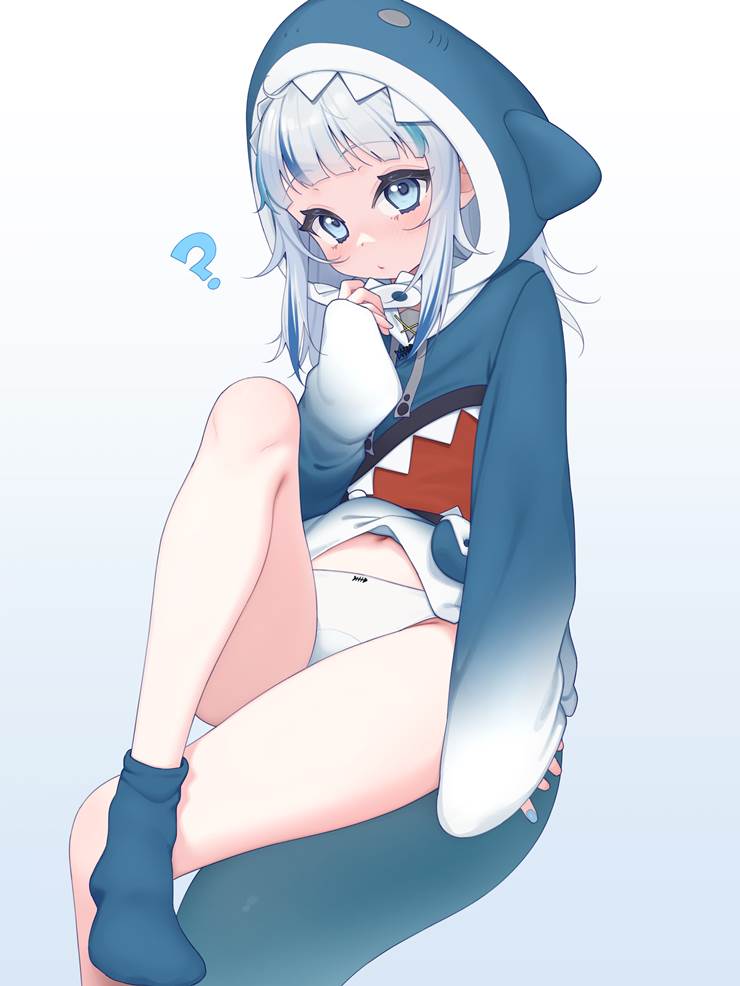 噶呜·古拉, 虚拟主播, Hololive, 大腿, 胖次, 连帽衫