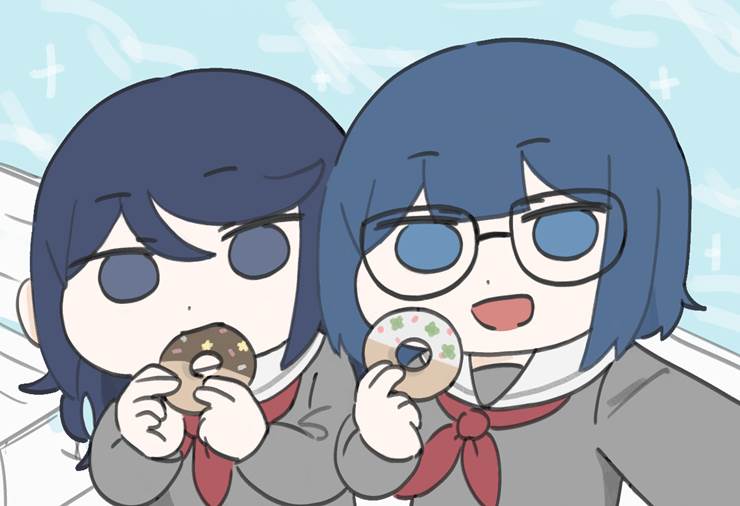 你看她们多呆萌啊_P站画师せんがぁん_ID14192806
