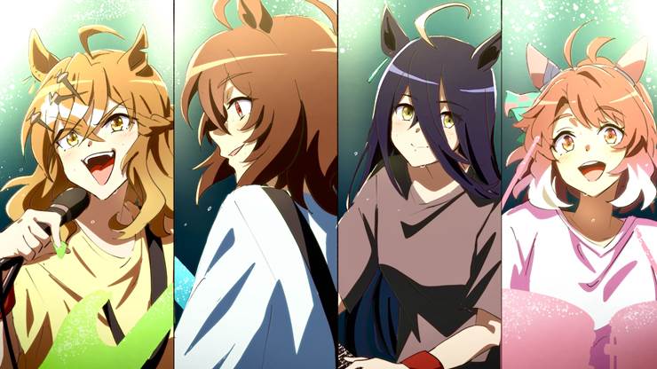 Dantsu Flame (Uma Musume), 曼城茶座（赛马娘）, 爱丽速子（赛马娘）, 森林宝穴（赛马娘）, 赛马娘Pretty Derby, 马娘