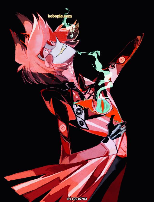 一张HazbinHotel,阿拉斯托,Alastor绘画图片