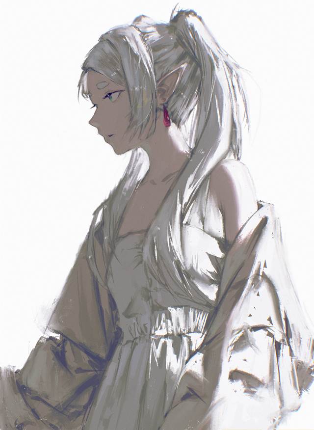 这冷淡风格的画风爱了_P站画师shiej007作品分享