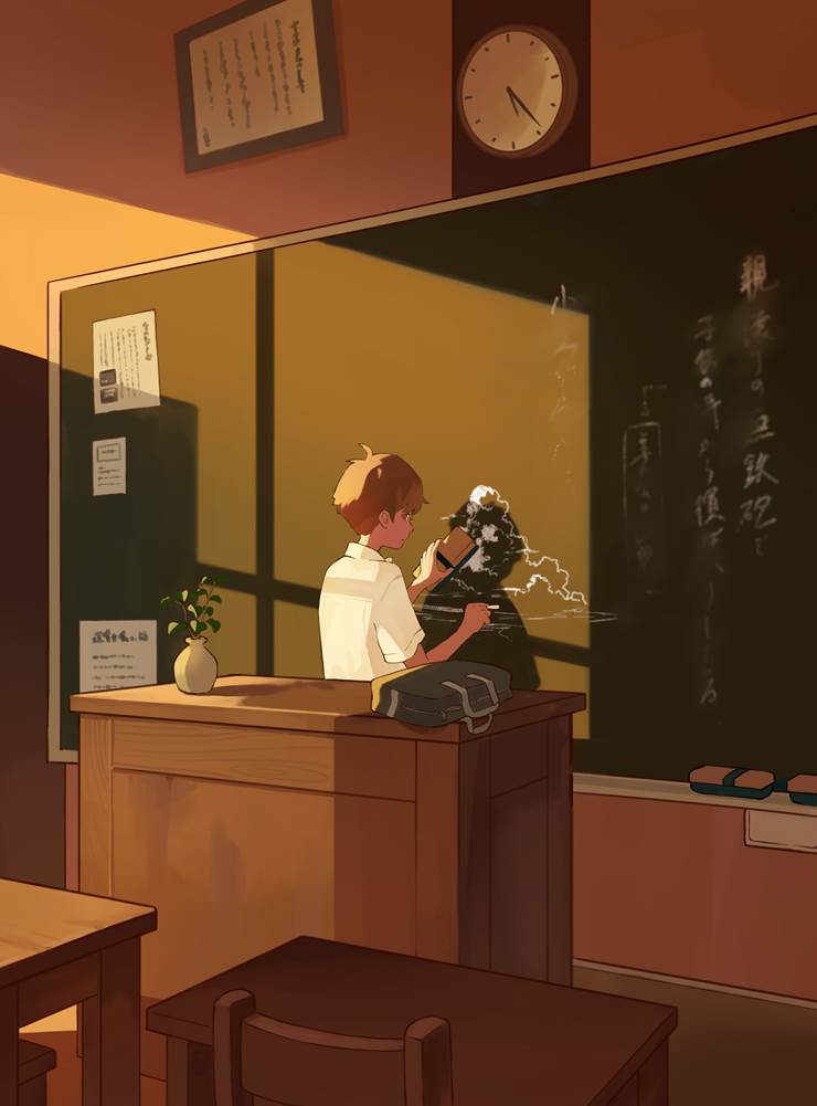 原创, background, 风景, 插画