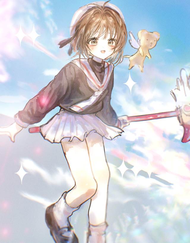 木之本樱, 魔卡少女樱, 女孩子