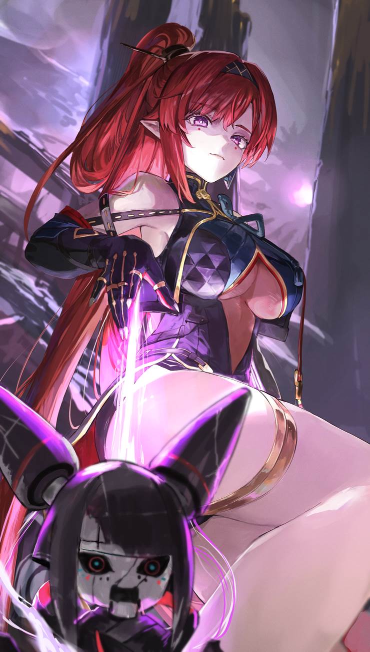 Wuthering Waves, Yinlin, 女孩子, 旗袍