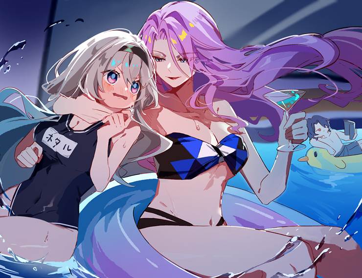 [pixiv]P站每日排行榜_6月8日热门美图TOP20精选