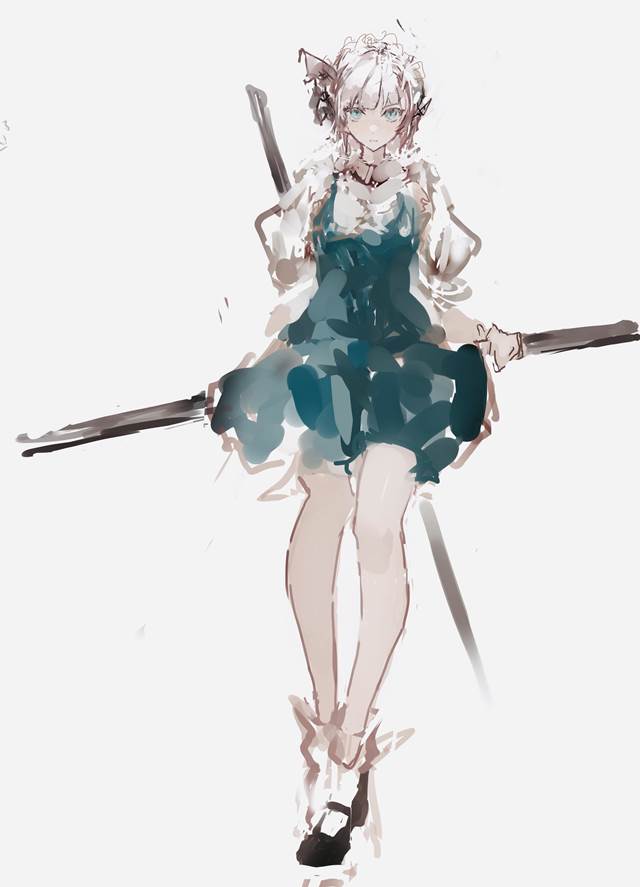 还是手绘的线条感强呢_P站画师ぽ_ID70169966