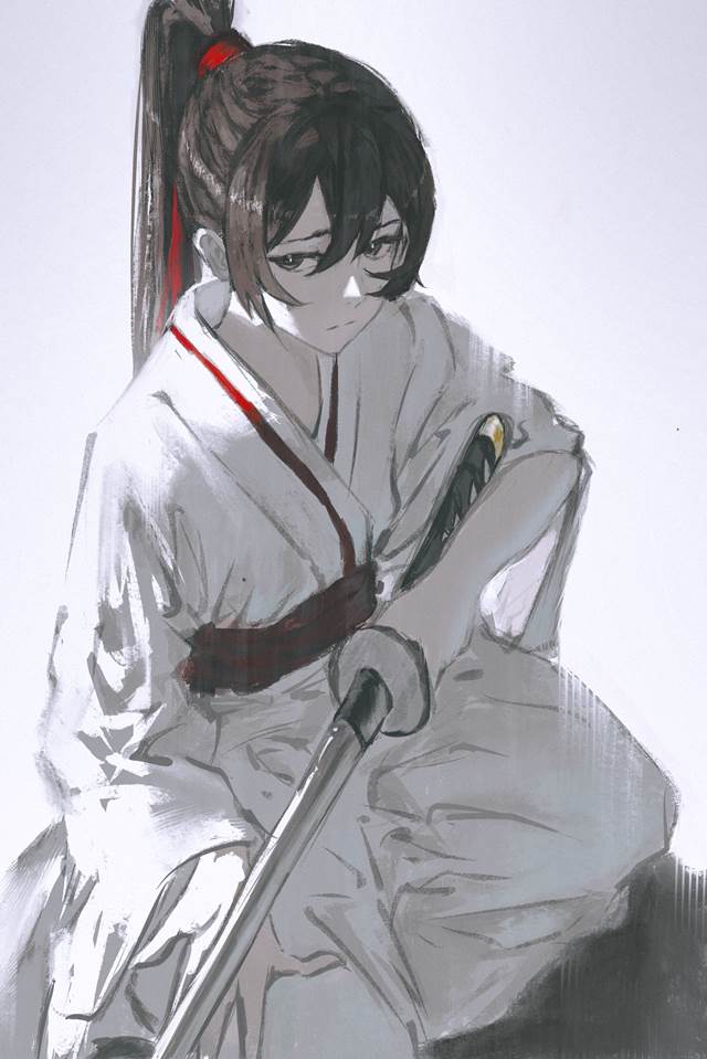 这冷淡风格的画风爱了_P站画师shiej007作品分享