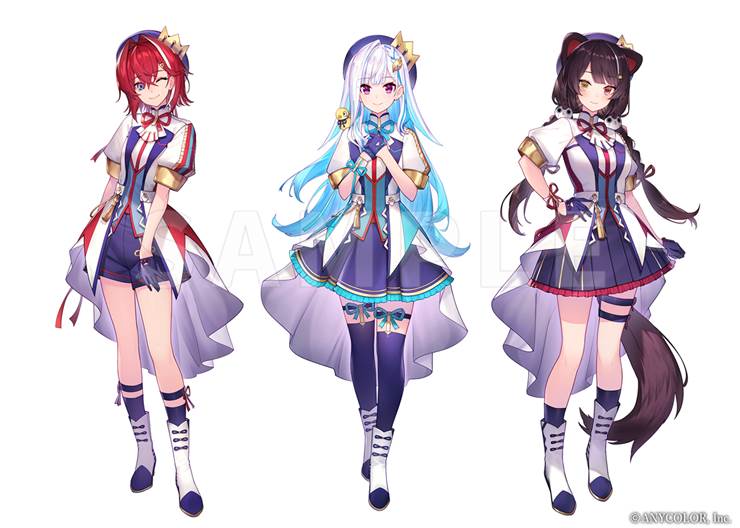 莉泽·赫露艾斯塔, 安洁·卡特莉娜, 戌亥床, 三笨蛋（彩虹社）, 彩虹社, 商业绘图, Virtual YouTuber 1000+ bookmarks