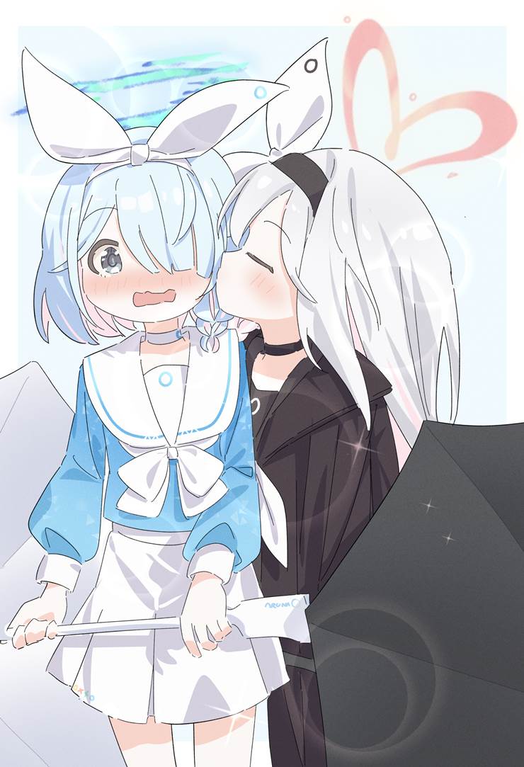 蔚蓝档案,阿洛娜,星奈图片尺寸1680x2460 BoBoPic